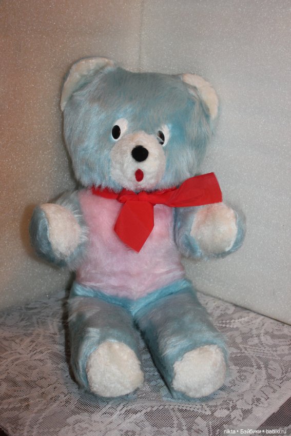 Мишка плюшевый СССР — Винтажные куклы и игрушки детства