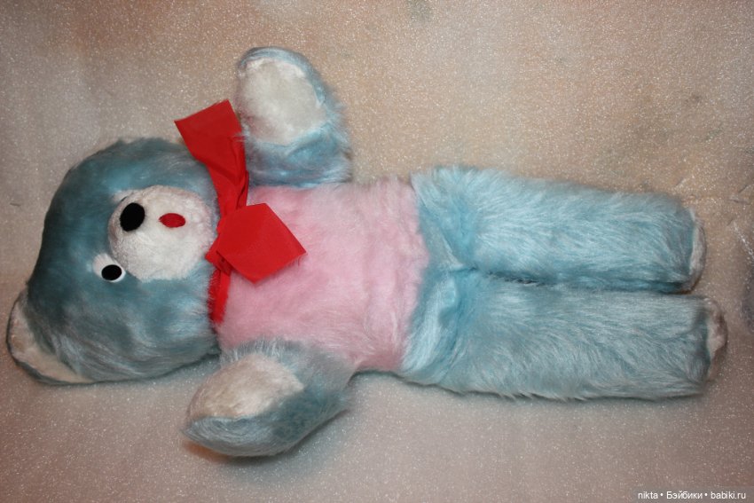 Мишка плюшевый СССР — Винтажные куклы и игрушки детства (фото 4)