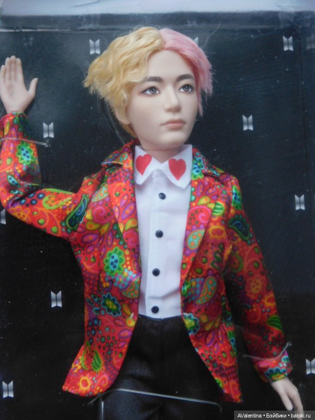 Kukla Bts V Mattel Ken Kim Tehyon Kim Taehyung Igrovye Kukly Shopik Prodat Kupit Kuklu Bejbiki Kukly Foto Odezhda Dlya Kukol