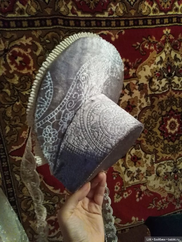 Бонет для больших кукол — Одежда для кукол (фото 5)