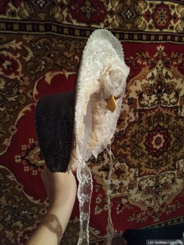 Бонет для больших кукол — Одежда для кукол (фото 7)