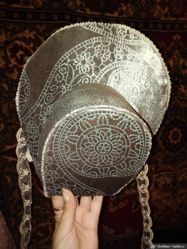 Бонет для больших кукол — Одежда для кукол (фото 6)