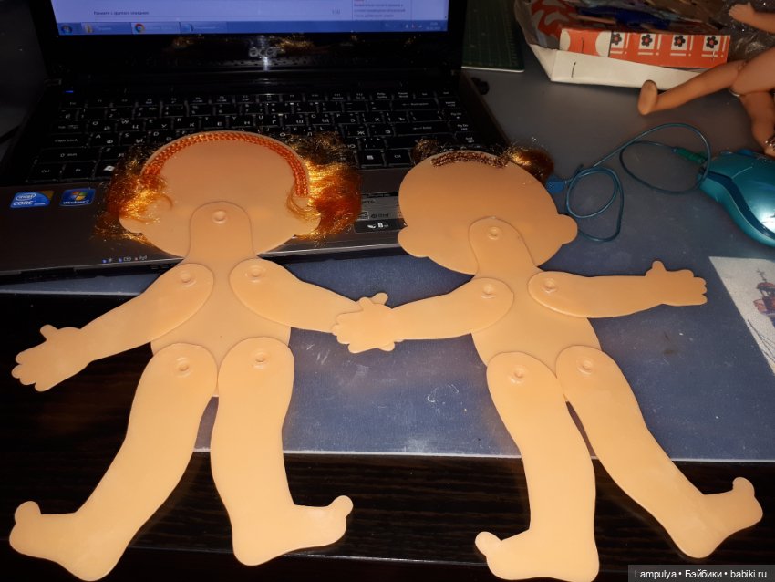 Набор кукол "Шейте сами Танечка и Ванечка" плоские куклы (Кирово-Чепецк) (фото 7)