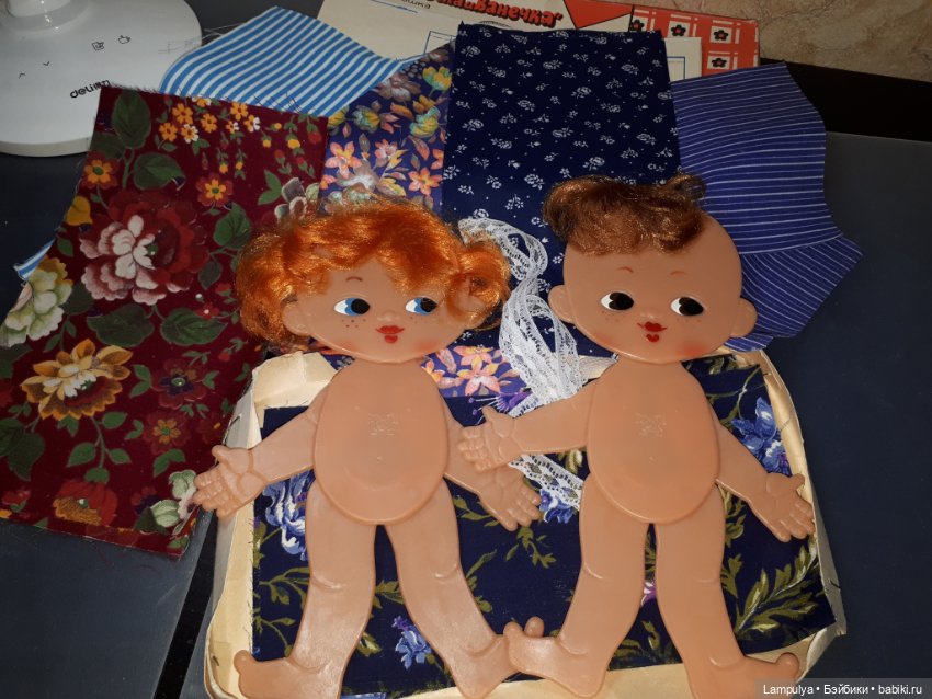 Набор кукол "Шейте сами Танечка и Ванечка" плоские куклы (Кирово-Чепецк) (фото 6)