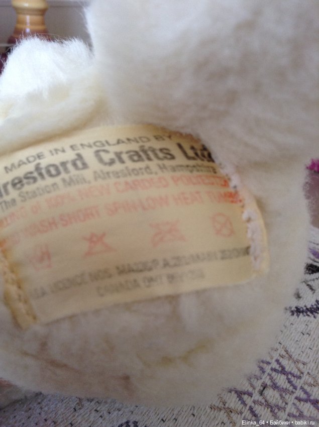 Английский, винтажный мишка. Alresford Craft (фото 6)