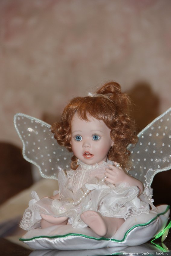 Ashton-Drake Galleries, ангелочек на тучке (239.2) (фото 4)