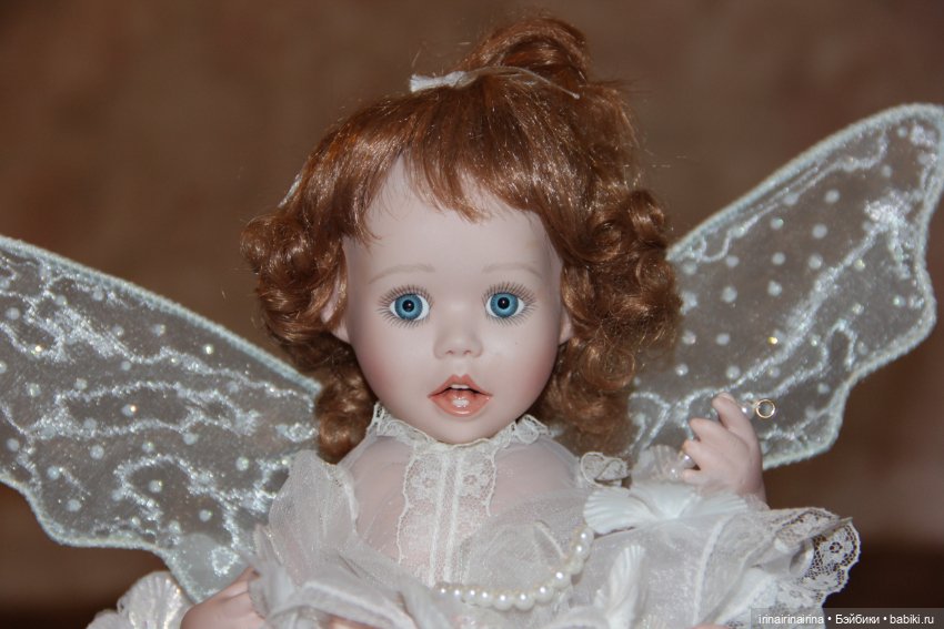 Ashton-Drake Galleries, ангелочек на тучке (239.2) (фото 5)