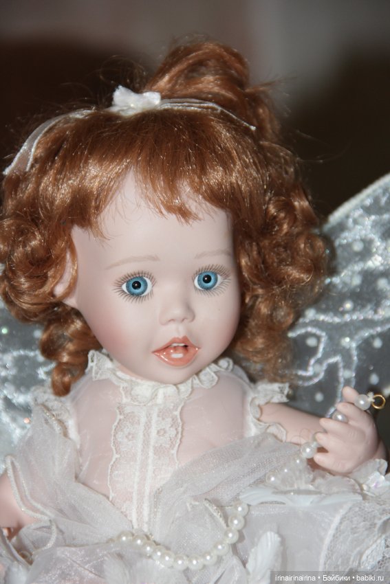 Ashton-Drake Galleries, ангелочек на тучке (239.2) (фото 2)