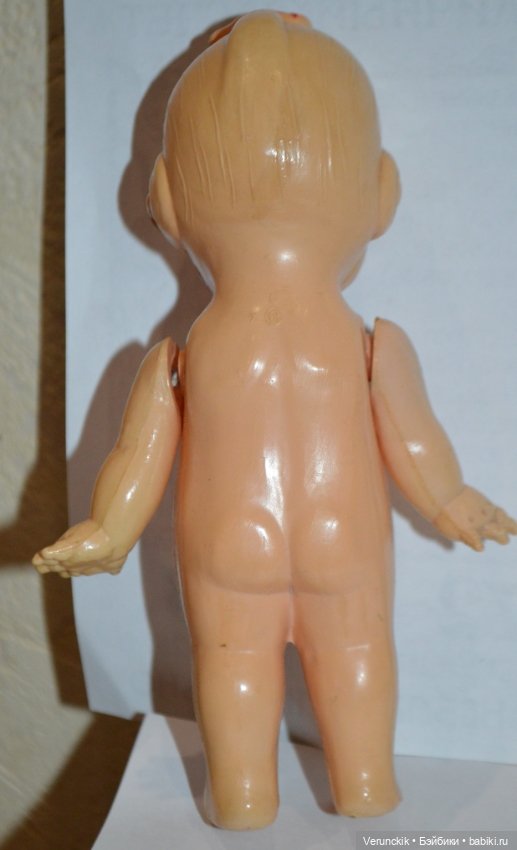 Кукла целлюлоидная ДОВОЕННАЯ .СССР .Гуглик.Редчайшая!Коллекционная! 1930- е гг (фото 5)
