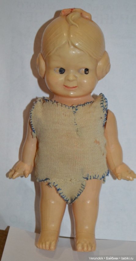 Кукла целлюлоидная ДОВОЕННАЯ .СССР .Гуглик.Редчайшая!Коллекционная! 1930- е гг (фото 2)