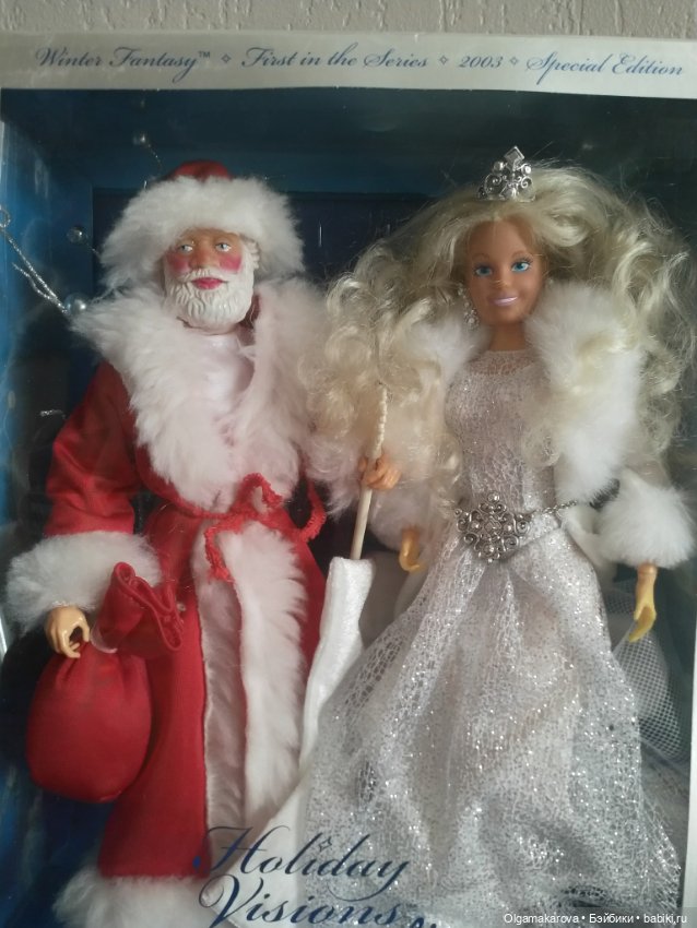 Дед Мороз и Снегурочка — Винтажные куклы и игрушки детства