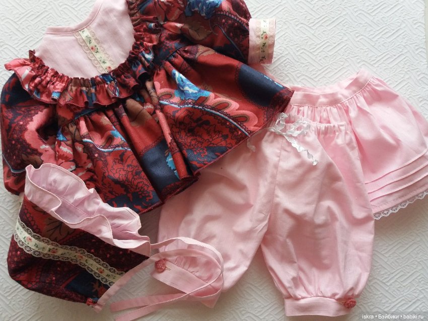 Комплект "Розовый сад" — Одежда для кукол (фото 6)