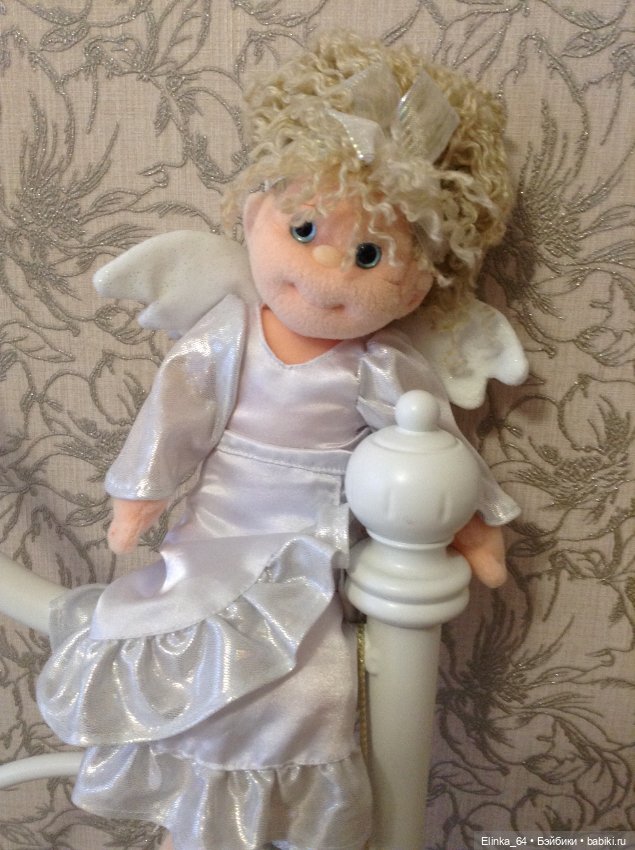 Маленькое чудо ! Белый ангелочек