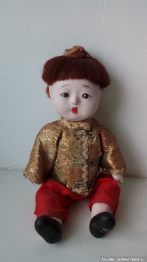 Японский малыш Ichimatsu — Антикварные куклы
