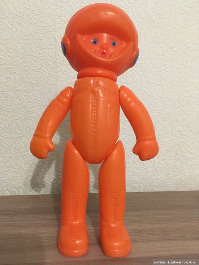 Космонавт, дутыш — Винтажные куклы и игрушки детства