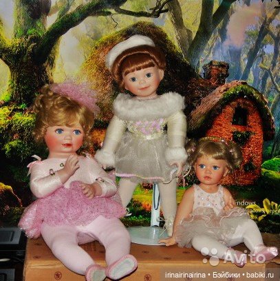 Тина балерина (235.2) — Фарфоровые куклы (фото 2)