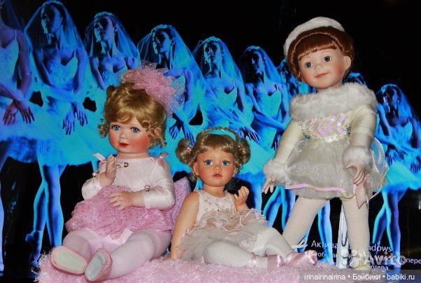 Тина балерина (235.2) — Фарфоровые куклы (фото 4)