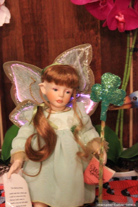 Феечка (288.2) — Фарфоровые куклы (фото 2)