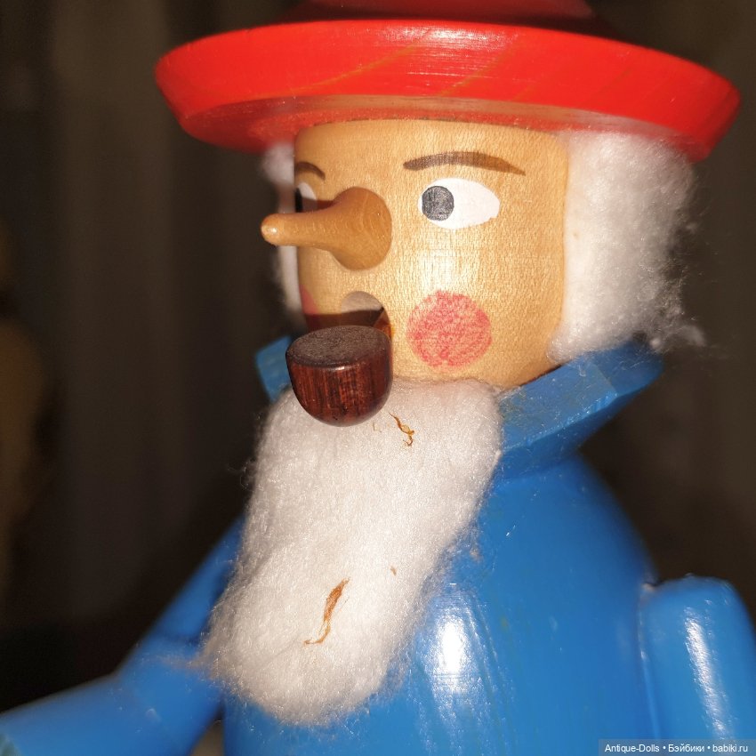 Винтажная фигурка Erzgebirgische Volkskunst, лесник (фото 10)