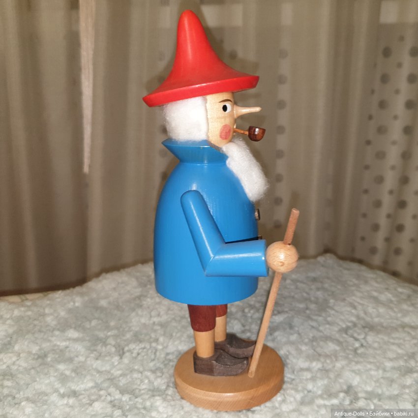 Винтажная фигурка Erzgebirgische Volkskunst, лесник (фото 4)