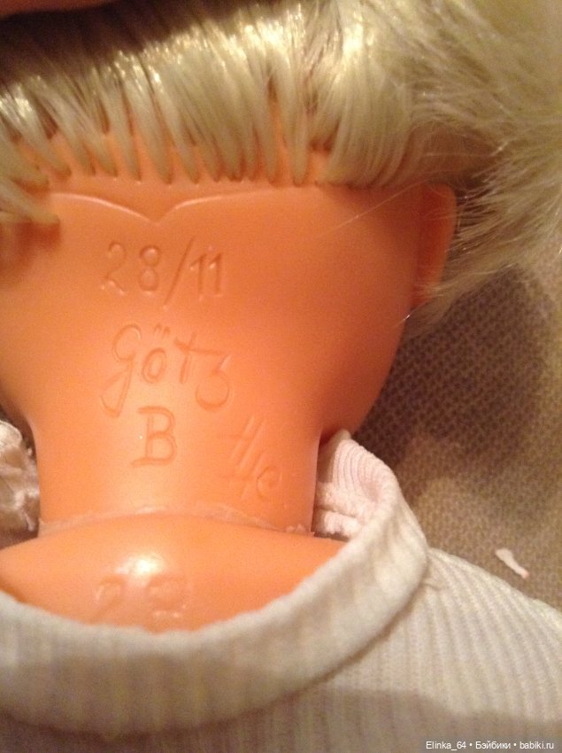 Редкий мальчик , винтажный Готц, номерной (фото 5)