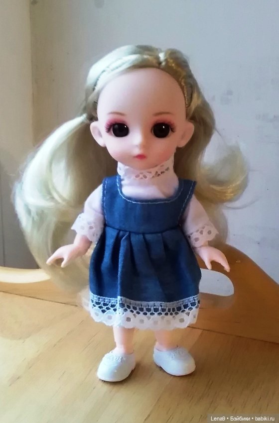 Куколка шарнирная, 16 см. Типа Баболи