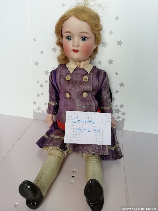 Чудная антикварная куколка. Оригинальное состояние (фото 8)