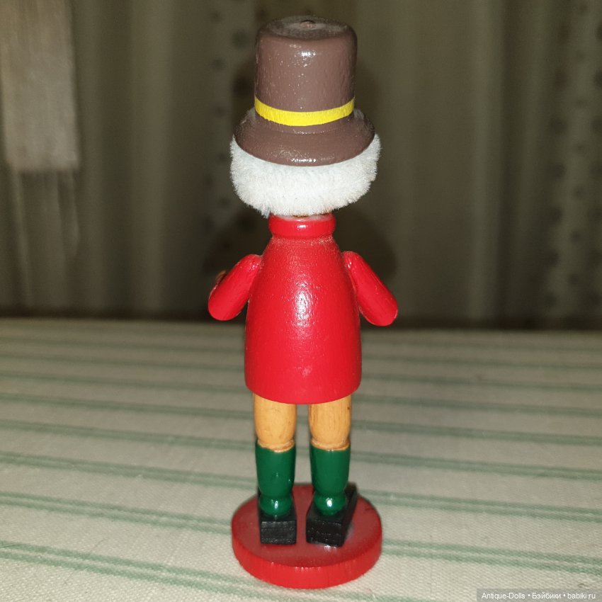 Винтажная фигурка Erzgebirgische Volkskunst, боровичок (фото 7)
