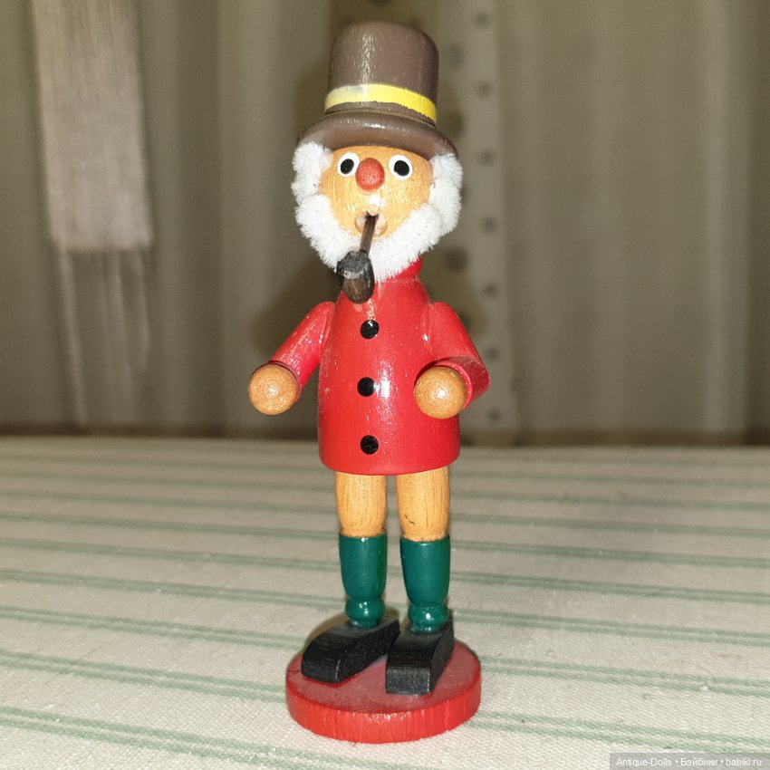 Винтажная фигурка Erzgebirgische Volkskunst, боровичок (фото 2)
