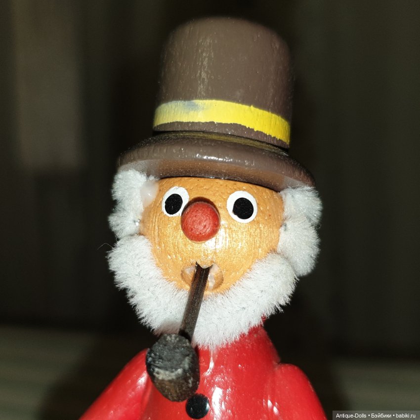 Винтажная фигурка Erzgebirgische Volkskunst, боровичок