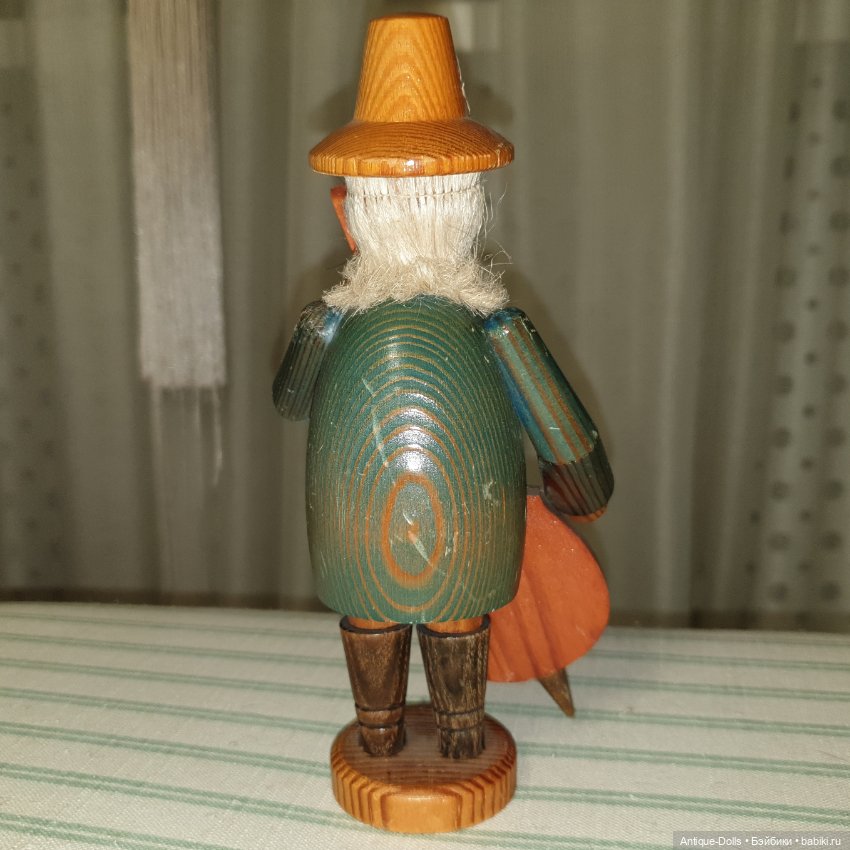 Винтажная фигурка Erzgebirgische Volkskunst, виолончелист (фото 5)