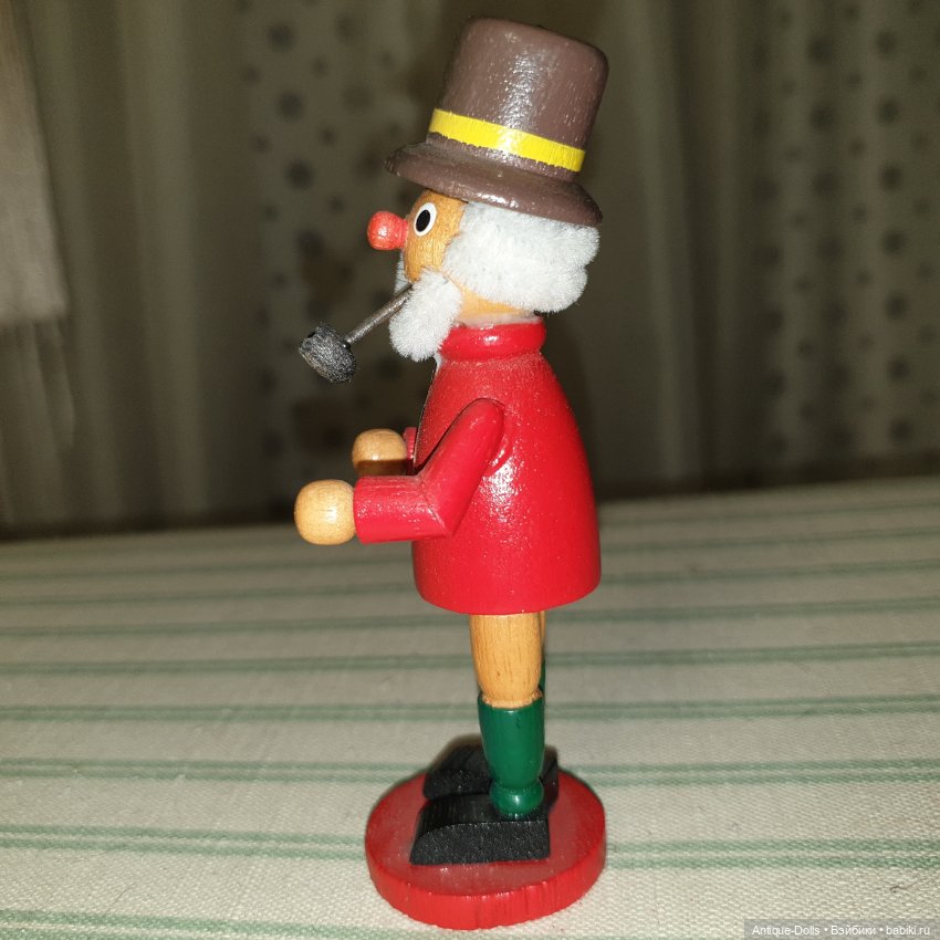 Винтажная фигурка Erzgebirgische Volkskunst, боровичок (фото 10)