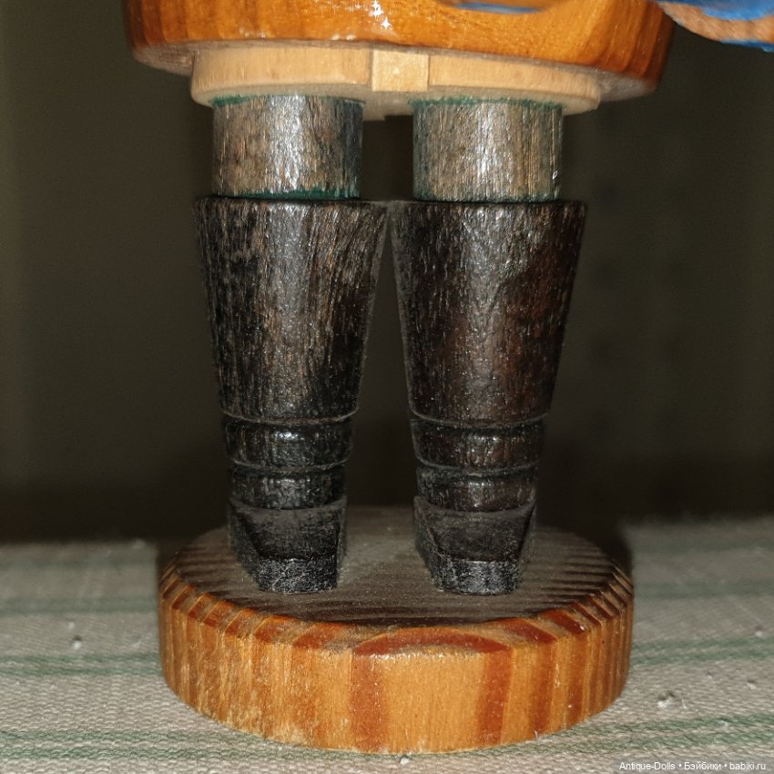 Винтажная фигурка Erzgebirgische Volkskunst, барабанщик (фото 5)