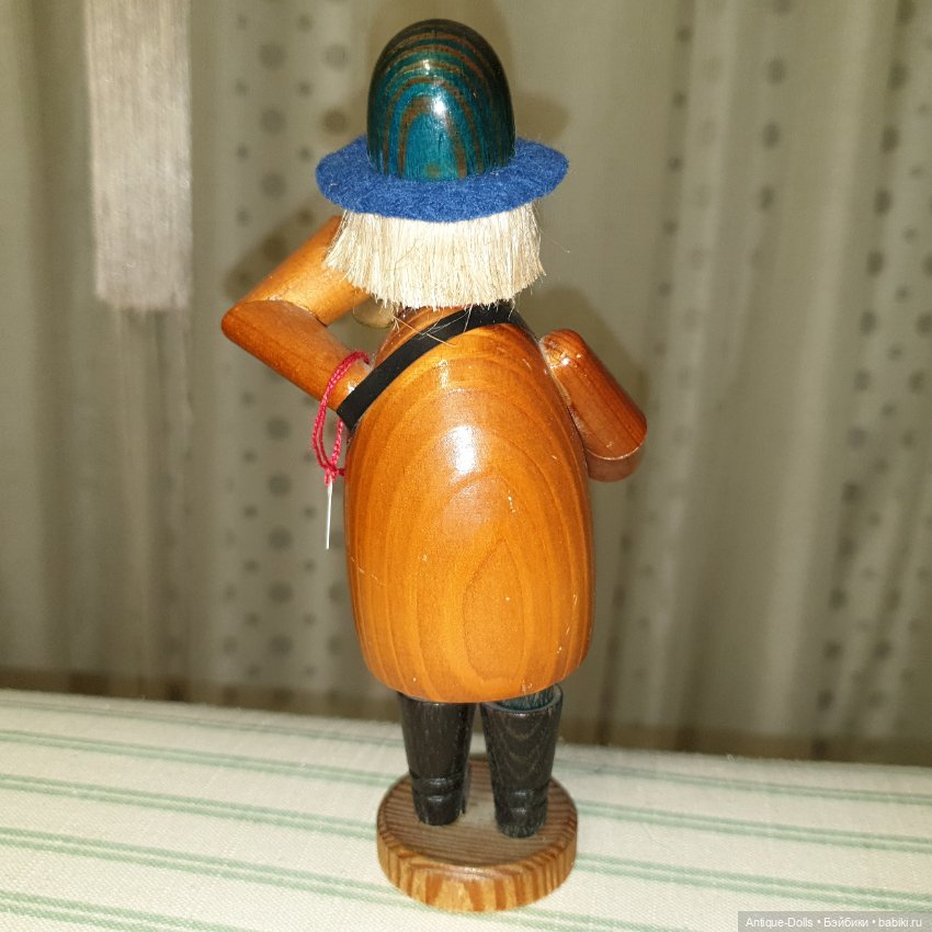 Винтажная фигурка Erzgebirgische Volkskunst, барабанщик (фото 10)