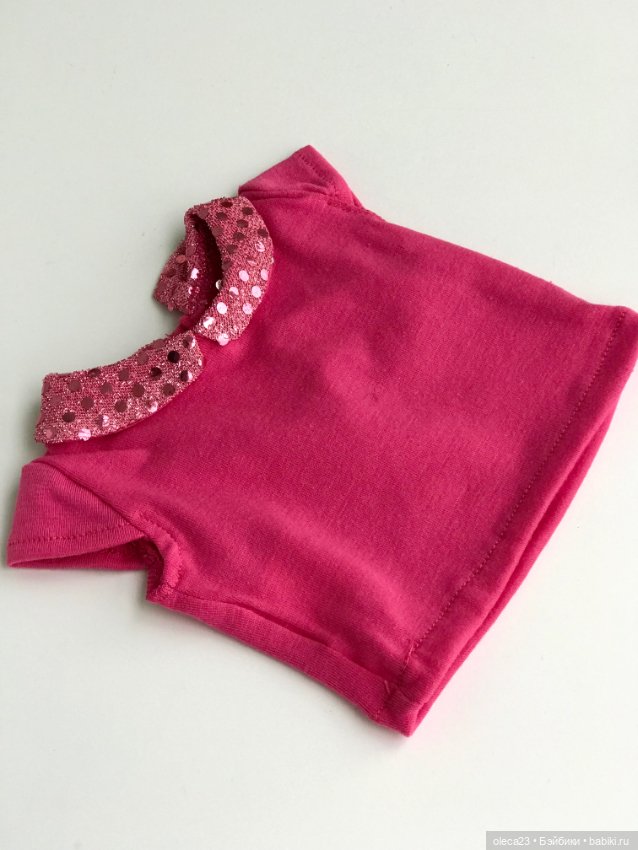 Футболка для кукол ростом 45-50см (фото 4)