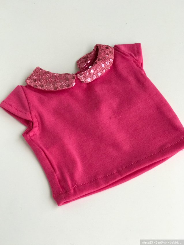 Футболка для кукол ростом 45-50см