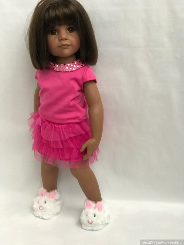 Футболка для кукол ростом 45-50см