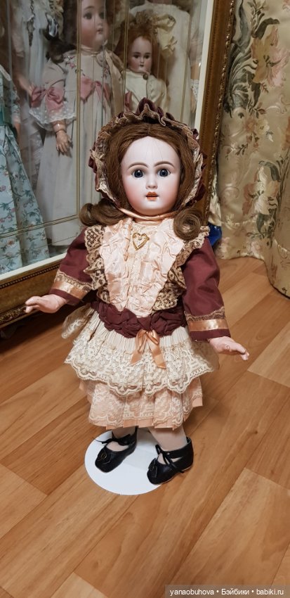 Антикварная красавица редкого молда 758. Предположительно Симон Хальбиг, 45 см