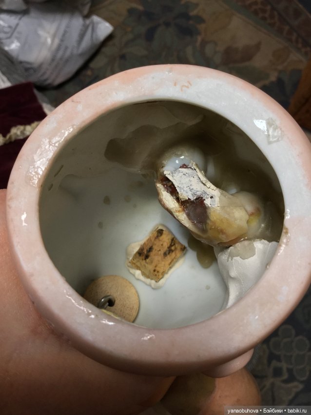 Антикварная красавица редкого молда 758. Предположительно Симон Хальбиг, 45 см