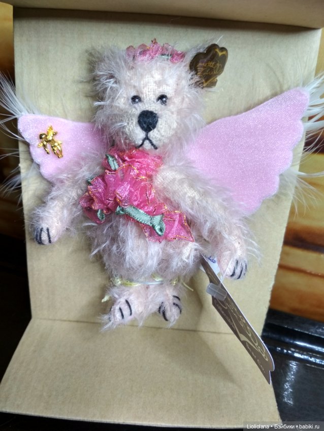 Медвежонок Весна от Annette Funicello Bear Co. Миниатюра. Мохер. Рассрочка (фото 3)