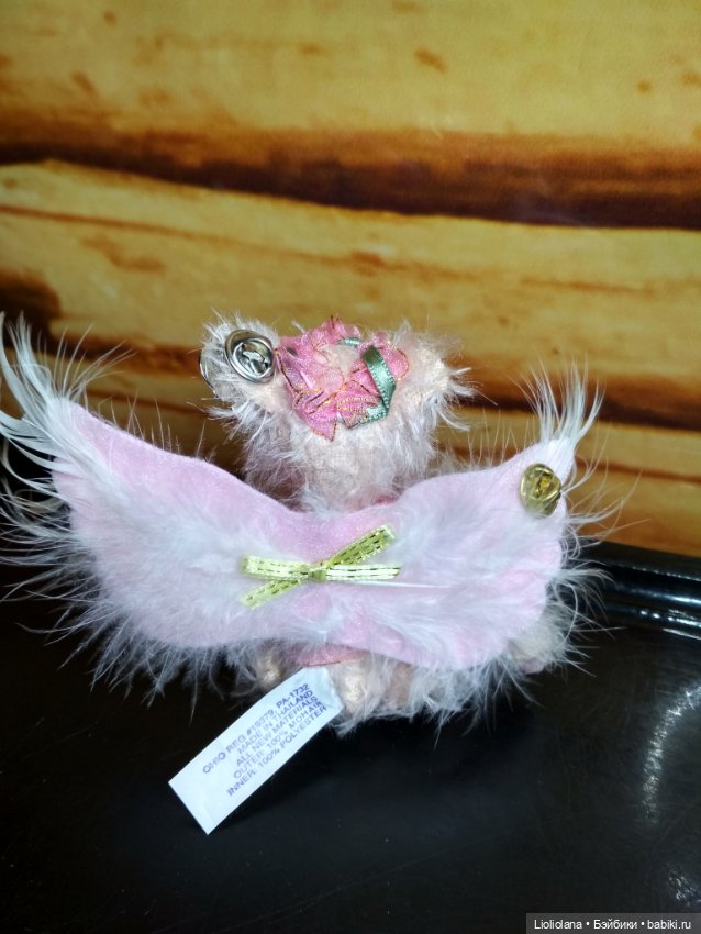 Медвежонок Весна от Annette Funicello Bear Co. Миниатюра. Мохер. Рассрочка (фото 4)