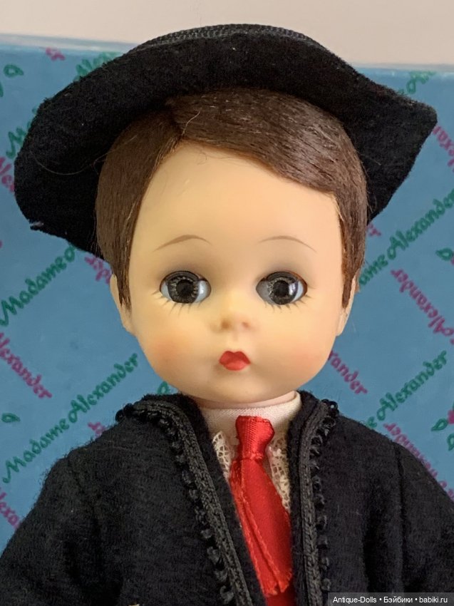 Madame Alexander Spanish Boy doll in original box