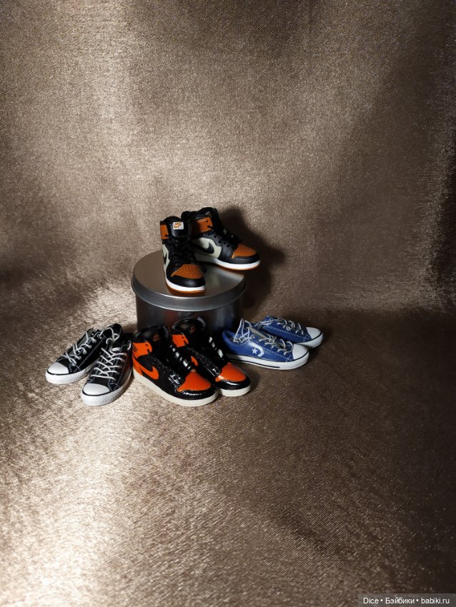 Кеды и кроссовки Nike для экшенов, phicen, Integrity, action figures, Monster high 1/6