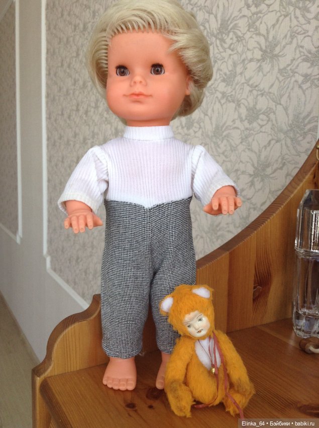 Редкий мальчик , винтажный Готц, номерной (фото 9)