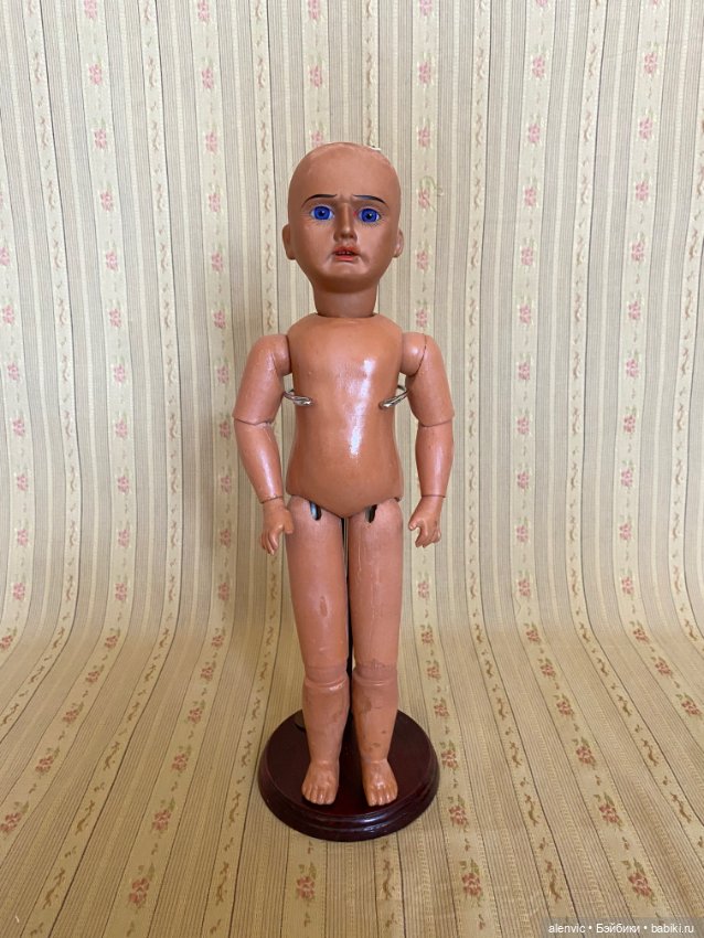 Антикварная кукла индианка (фото 3)