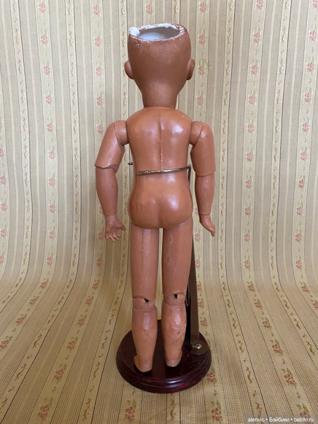 Антикварная кукла индианка (фото 4)