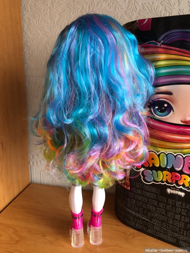 Прически для куклы радуга