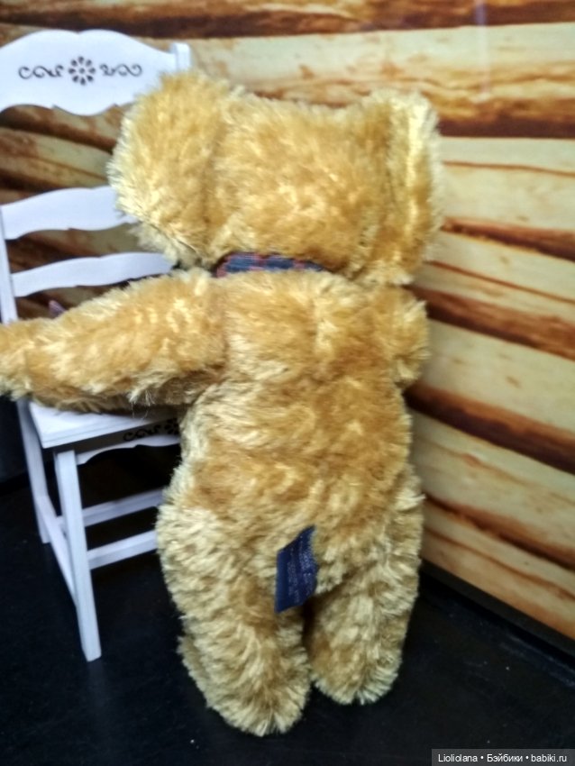 Медвежонок от Boyds Bears. Мохер. 24 см (фото 3)