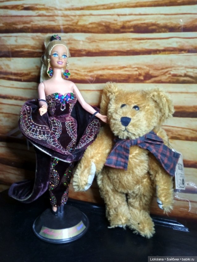 Медвежонок от Boyds Bears. Мохер. 24 см (фото 10)