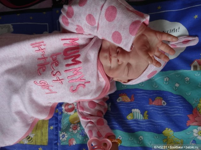 Маленькая улыбашка — Куклы реборн (фото 7)